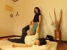 【タイ古式お試しに◎】本場仕込みの深層タイ古式60分(ヘッドスパ+足湯付)