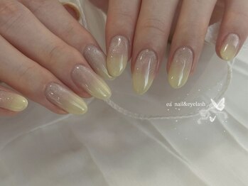 エア(ea)/春バターイエローグラデーション