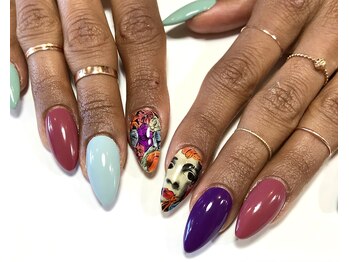 リグネイルスタジオ(Lig nail studio)の写真/NYファッション界で活躍したTOPネイリストが贈る♪有名ハリウッド女優も魅了した本場のアートを指先に☆