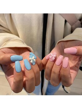 エル(Elle.)/春カラーアシメ