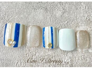 キャンアイ ドレッシー 横須賀中央店(Can i Dressy)/ストライプ¥8,500