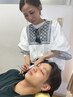 【本格メンズシェービング】プチエステシェービング+眉カット ¥4950