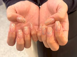 肌馴染みベージュ/ミラーライン