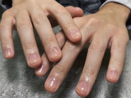 クリアジェルネイル ¥4.400