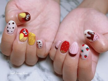 ネイル ファンシーファング(nail_fancy_fang)/お菓子モチーフ
