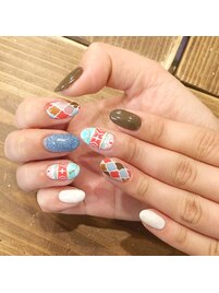 タイルネイル￥9980