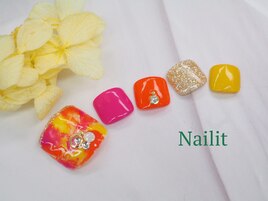 フットネイル ¥10900【¥11990】