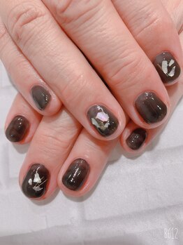 グラマラス アンジェアイ 国分寺店(glamourous/ange eye)/シースルーネイル