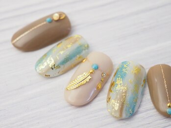 シックネイル(CHIC nail)/エスニック ニュアンスアート