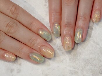ラルネイル 大宮(Lull. nail)/＃オーロラフィルム＃ホロラメ