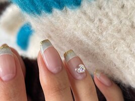 マグネット　フレンチ　Vカット