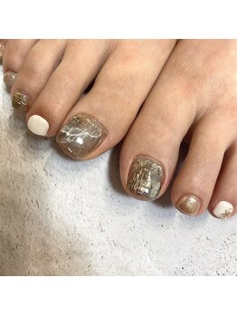 アンドエミニー エン ラボーテ(& EMINY 艶 la beaute)/フットネイル