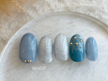 ウィスプ(WHISP)/キラキラブルー/シンプルB