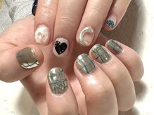 デューネイルスタジオ(dew nail studio)/アシメいろいろデザイン