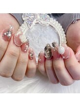 ヘブン ネイル 鶯谷(HEAVEN Nail)/デコフラワーネイル