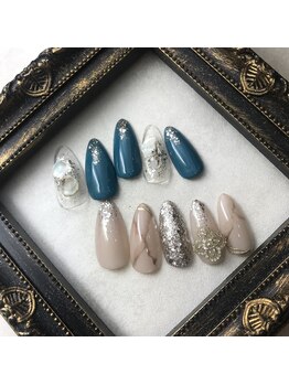 エスフィーネイルサロン ブリーユ(Esfy nailsalon Brille)/9月アプレ定額デザイン