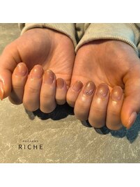 パールカラーグラデーション