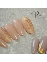 プラス(Plus)/クールなラインアートデザイン