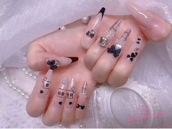 スノーネイルサロン 新宿店(Snow nail salon)の写真/カラー1000色以上用意☆今人気のマグネットネイルもご用意♪豊富なデザインはフォトギャラをチェック☆