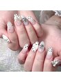 エヌワンネイル(N.one nail) チップ長さだしデザイン