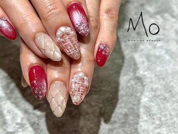 マミーナオレンジ 本八幡店の写真/【初回オフ無料◆季節替りデザインパラジェルネイル¥9350】女性の幸福度が上がるネイルは華やかに♪