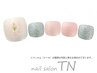【Jrネイリスト】パウダーカラー☆フット☆TN定額デザイン♪オフ込み45分