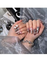 エヌ ネイルスタジオ(N nail studio)/長さだしフル＋持ち込み～10本
