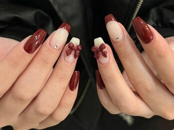 シェリーラメール 渋谷(cherielamer)/ ボルドーネイル