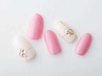 アートラウンジリハナ(Art Lounge Rihana)/大人シンプルネイル♪