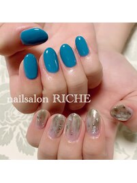 夏のニュアンスネイル！