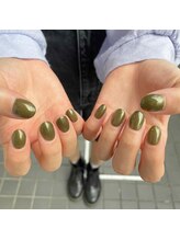 グラマラス アンジェアイ 荻窪店(glamourous ange eye)/トレンドカラーネイル♪