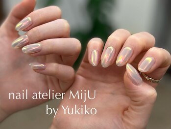 ネイル アトリエ ミジュ(nail atelier MijU)/オーロラネイル