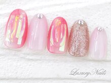 ラグジュアリーネイルズ カワグチ(Luxury Nails Kawaguchi)/オーロラ*うるうるネイル