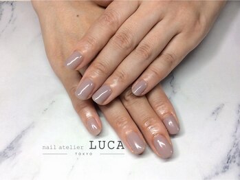 ネイルアトリエルカ(nail atelier LUCA)/S-24 大人上品グレージュネイル