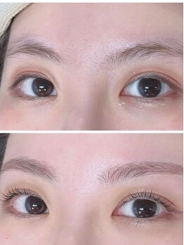 ヘアーメイク デビュー(Hair Make Debut)の写真/お顔の印象を左右する重要なパーツだからこそ、眉のお手入れはプロにお任せ！まつげと同時施術も対応可能◎