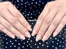 ワンダーシー(WonderShe)/ガラスフレンチネイル