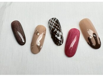 スピードネイル アンド アイ 宮交シティ店/#145【チョコ×バレンタイン】