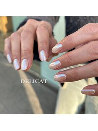 mirror matte nail /ミラー