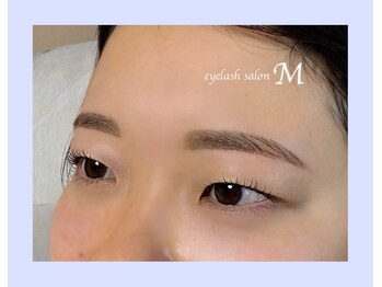 エム(M)/まつげパーマ＋黄金比アイブロウ