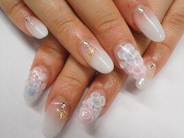 3D花スカルプ12870円