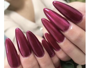 ネイルサロン カラーエイト(Nailsalon COLOR.8)/スカルプ・ミラーネイル