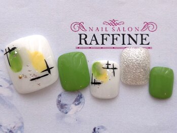 ネイルサロンアンドスクール ラフィーネ 池袋店/【フット】ニュアンス◆¥7900