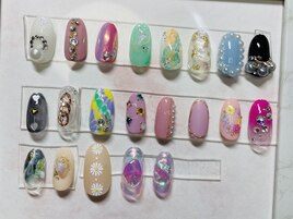 キレイ系の定額アート♪色替えOK