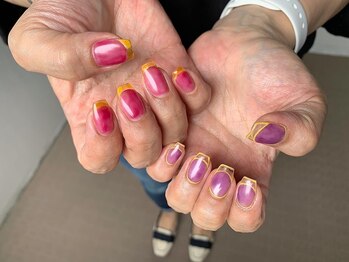 ユージューネイルルーム(UJU nail room)/クリアフレンチ
