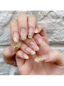 ノエム ネイルサロン(NOEM)/アクセサリーミラーネイル