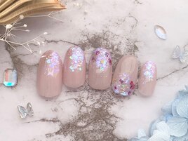 定額Design  カラフル　ガラス