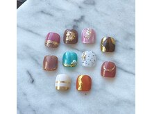 アート(ART)/フット 選べる親指アート ¥7500