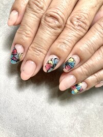 フラワーネイル