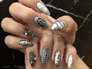 モカ 心斎橋(moca by Lee)/【Aina】y2kネイル