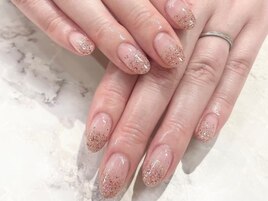 ラメグラデーション